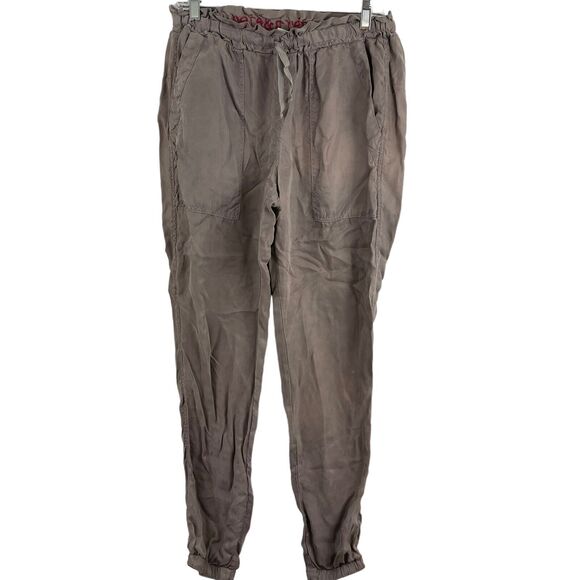 Johnny Was PETE & GRETA Jogger Pants Womens Size Small Gray Rayon Pockets - Picture 1 of 5